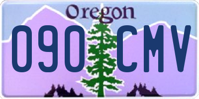 OR license plate 090CMV