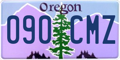 OR license plate 090CMZ