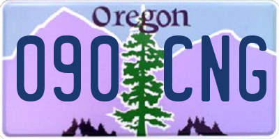 OR license plate 090CNG