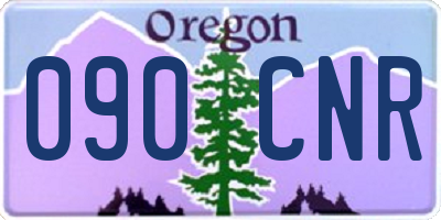OR license plate 090CNR