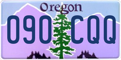 OR license plate 090CQQ