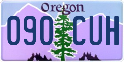 OR license plate 090CUH