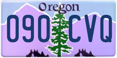 OR license plate 090CVQ