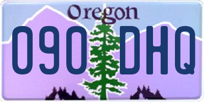 OR license plate 090DHQ