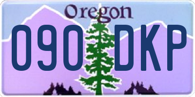 OR license plate 090DKP