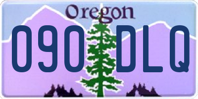 OR license plate 090DLQ