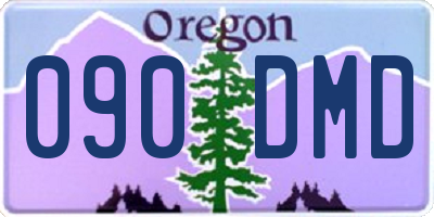 OR license plate 090DMD