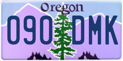 OR license plate 090DMK