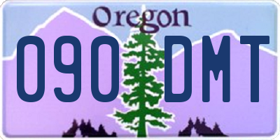 OR license plate 090DMT