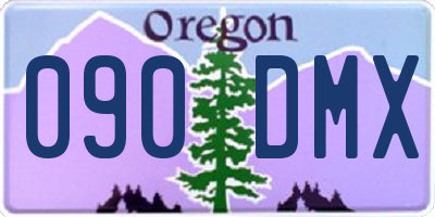 OR license plate 090DMX