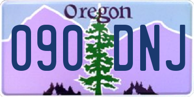OR license plate 090DNJ