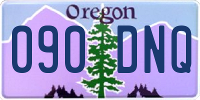 OR license plate 090DNQ