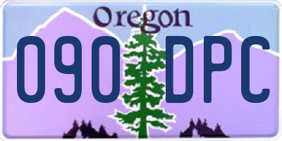 OR license plate 090DPC