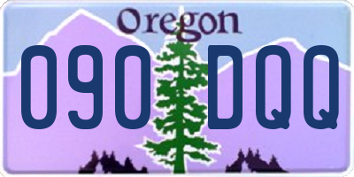OR license plate 090DQQ