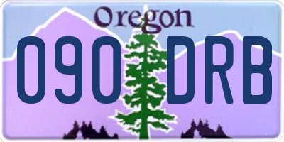 OR license plate 090DRB