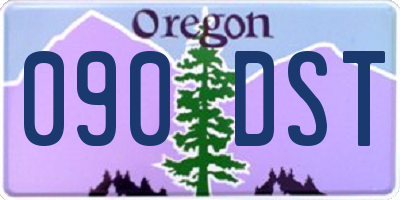 OR license plate 090DST