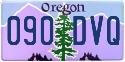 OR license plate 090DVQ