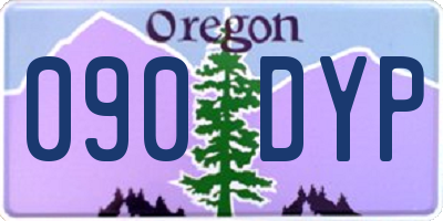 OR license plate 090DYP