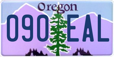 OR license plate 090EAL