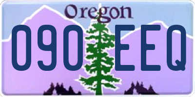 OR license plate 090EEQ