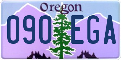 OR license plate 090EGA
