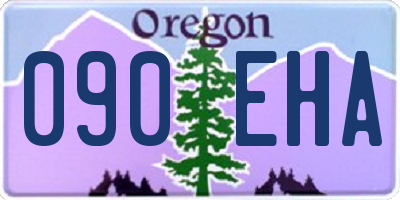 OR license plate 090EHA