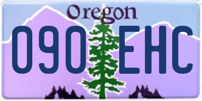 OR license plate 090EHC