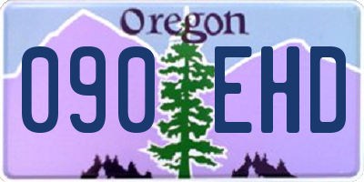 OR license plate 090EHD