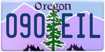 OR license plate 090EIL