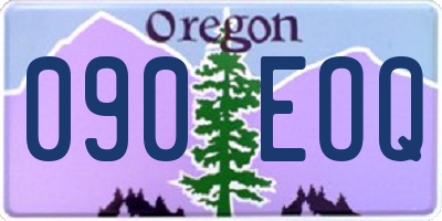 OR license plate 090EOQ