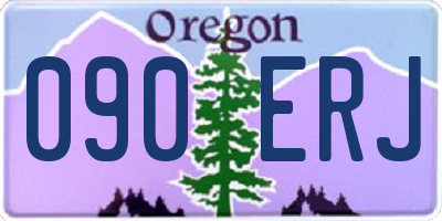 OR license plate 090ERJ