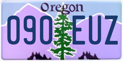 OR license plate 090EUZ