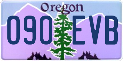 OR license plate 090EVB