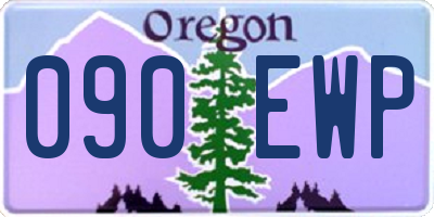 OR license plate 090EWP