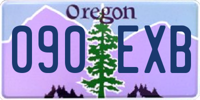OR license plate 090EXB