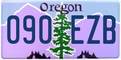 OR license plate 090EZB