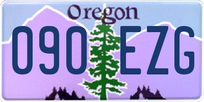 OR license plate 090EZG