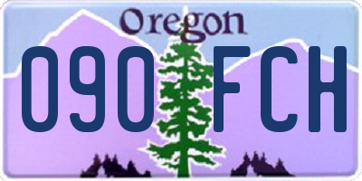 OR license plate 090FCH