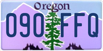 OR license plate 090FFQ