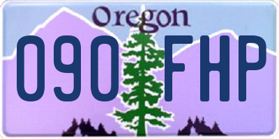 OR license plate 090FHP