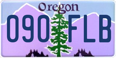 OR license plate 090FLB