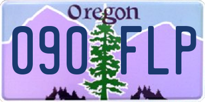 OR license plate 090FLP