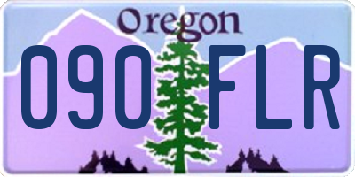 OR license plate 090FLR
