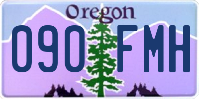 OR license plate 090FMH