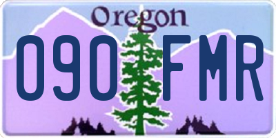 OR license plate 090FMR