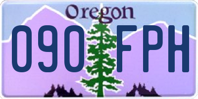 OR license plate 090FPH