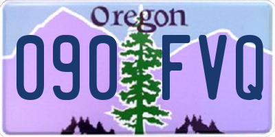 OR license plate 090FVQ