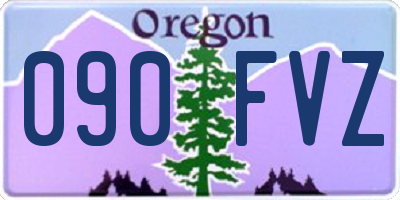 OR license plate 090FVZ