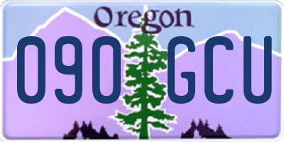 OR license plate 090GCU
