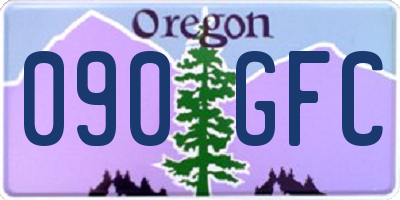 OR license plate 090GFC